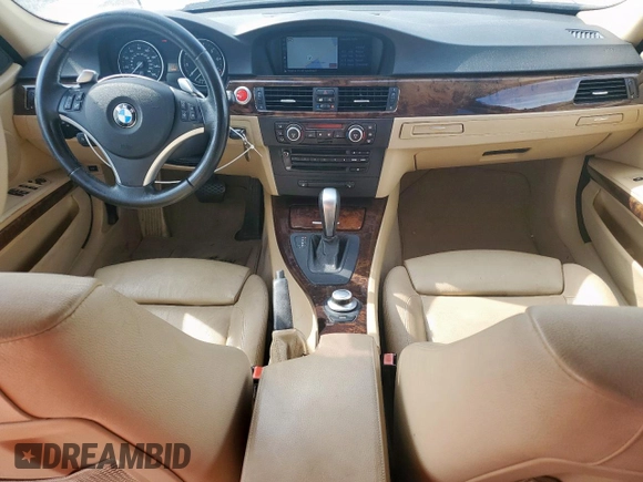 2008 BMW 3 Series 328i with VIN WBAVA37538NL46299, listed as a Copart auction lot 60355545 with 144,821 mi miles and Salvage title. Bid and sale history available at DreamBid. Image 8.