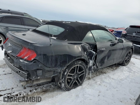 2022 Ford Mustang EcoBoost with VIN 1FATP8UHXN5118869, listed as a Copart auction lot 44924415 with 67,663 mi miles and Salvage Title. Bid and sale history available at carsss.com. Image 3.
