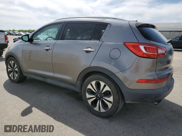 2012 Kia Sportage SX with VIN KNDPC3A63C7346792, listed as a Copart auction lot 48709805 with 114,886 mi miles and Clean title. Bid and sale history available at DreamBid. Image 2.
