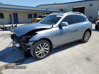 2016 Infiniti QX50 with VIN JN1BJ0RPXGM232391, listed as a Copart auction lot 48721855 with 47,128 mi miles and Salvage Title. Bid and sale history available at carsss.com. Image 1.