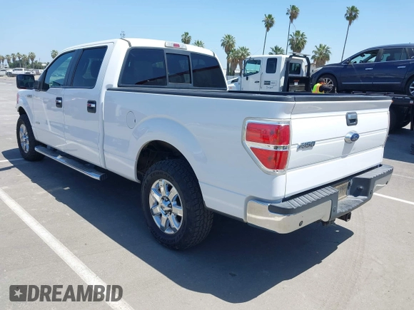 2014 Ford F-150 XL with VIN 1FTFW1CT0EKF76199, listed as a IAAI auction lot 42408498 with 103,695 mi miles and . Bid and sale history available at DreamBid. Image 3.