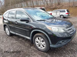 2012 Honda CR-V EX-L with VIN 2HKRM4H72CH607903, listed as a IAAI auction lot 41981042 with 203,584 mi miles. Bid and sale history available at carsss.com. Image 1.