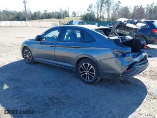 2024 Volkswagen Jetta Sport with VIN 3VWBM7BU0RM088299, listed as a IAAI auction lot 41159794 with 6,480 mi miles. Bid and sale history available at carsss.com. Image 3.