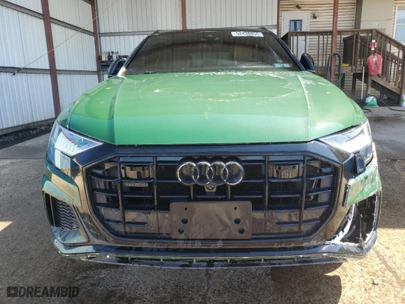 2019 Audi Q8 Prestige with VIN WA1FVAF19KD045915, listed as a Copart auction lot 52438855 with 62,532 mi miles and Salvage Title. Bid and sale history available at carsss.com. Image 5.