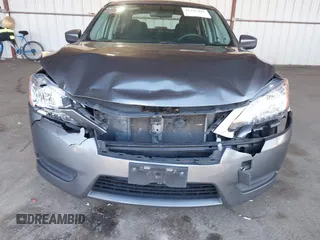 2015 Nissan Sentra SV with VIN 3N1AB7AP8FY343031, listed as a IAAI auction lot 41397415 with 161,620 mi miles. Bid and sale history available at carsss.com. Image 6.