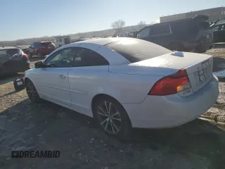 2013 Volvo C70 T5 with VIN YV1672MC7DJ136559, listed as a Copart auction lot 42863545 with 124,540 mi miles and Salvage Title. Bid and sale history available at carsss.com. Image 2.