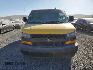 2020 Chevrolet Express Cargo Van with VIN 1GCWGAFP9L1159002, listed as a Copart auction lot 45385625 with 242,844 mi miles and Clean Title. Bid and sale history available at carsss.com. Image 5.