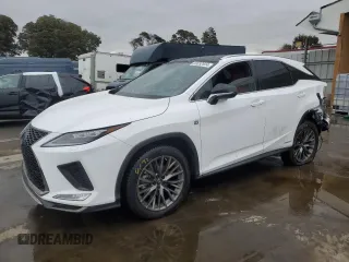 2021 Lexus RX with VIN 2T2YGMDA4MC058886, listed as a Copart auction lot 80092634 with 82,460 mi miles and Salvage Title. Bid and sale history available at carsss.com. Image 1.