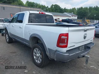 2020 Ram 2500 Laramie with VIN 3C6UR5FJ3LG141592, listed as a IAAI auction lot 42777818 with 194,980 mi miles and . Bid and sale history available at DreamBid. Image 3.