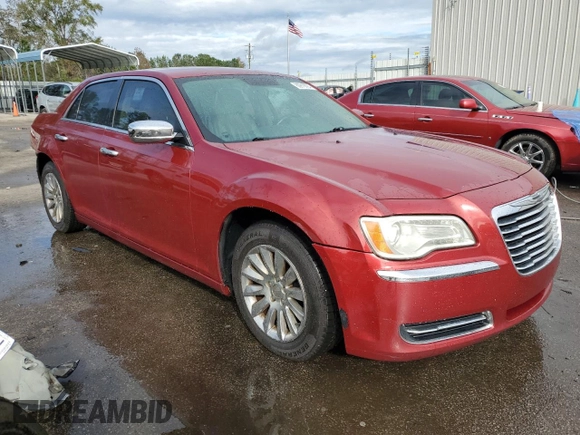 2014 Chrysler 300 with VIN 2C3CCAAG1EH235553, listed as a Copart auction lot 80919094 with 168,169 mi miles and Salvage Title. Bid and sale history available at DreamBid. Image 4.