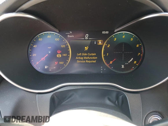 2023 Mercedes-Benz C 300 with VIN W1KWJ8DB3PG130931, listed as a Copart auction lot 73408804 with Not Provided miles and Salvage Title. Bid and sale history available at DreamBid. Image 9.