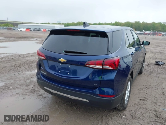 2022 Chevrolet Equinox LT z VIN 3GNAXKEV0NL299751, wystawiony jako IAAI lot #42190371 z przebiegiem 15 448 mil mil oraz . Historia ofert i sprzedaży dostępna na DreamBid. Obrazek 4.
