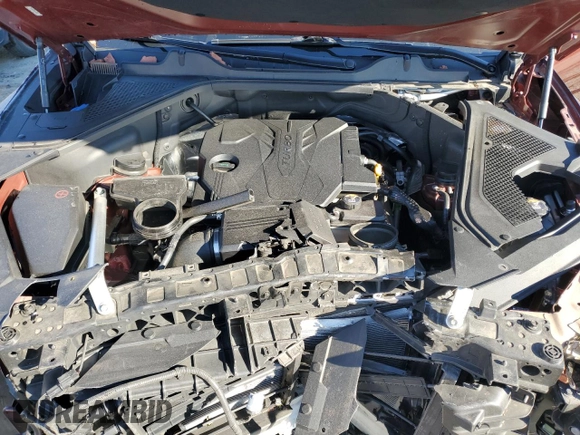 2021 Genesis GV80 with VIN KMUHB4SB5MU053632, listed as a Copart auction lot 41680785 with 62,795 mi miles and Salvage title. Bid and sale history available at DreamBid. Image 12.