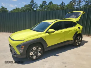 2024 Hyundai Kona SEL with VIN KM8HC3AB0RU084821, listed as a Copart auction lot 57269115 with 10,525 mi miles and Clean title. Bid and sale history available at DreamBid. Image 1.
