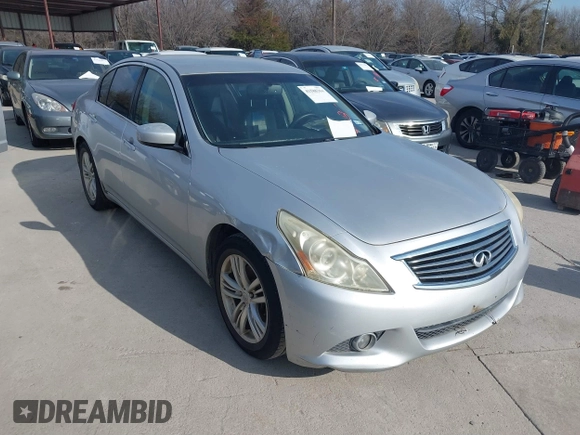 2011 Infiniti G25 Journey с VIN JN1DV6AP8BM603648, выставлен на аукционе IAAI как лот 41588304 с пробегом 209 178 миль миль и . История ставок и продаж доступна на DreamBid. Изображение 1.