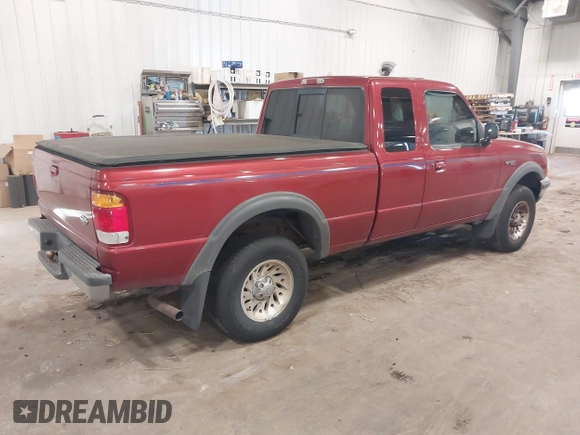 1998 Ford Ranger XL with VIN 1FTZR15U5WPB59501, listed as a IAAI auction lot 41232757 with 145,690 mi miles. Bid and sale history available at carsss.com. Image 4.