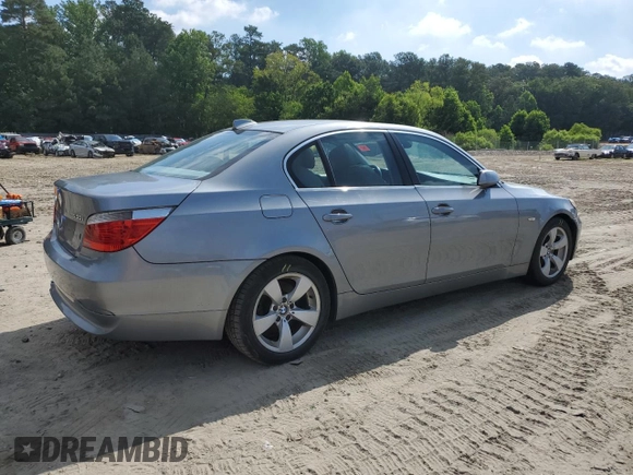 2005 BMW 5 Series 530i with VIN WBANA73555CR60078, listed as a Copart auction lot 61430145 with 87,725 mi miles and Clean title. Bid and sale history available at DreamBid. Image 3.