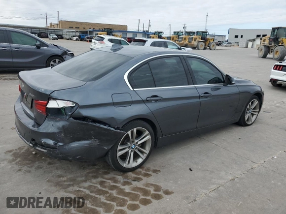 2017 BMW 3 Series 330i with VIN WBA8B9C38HK885925, listed as a Copart auction lot 86799814 with 71,095 mi miles and Salvage Title. Bid and sale history available at carsss.com. Image 3.
