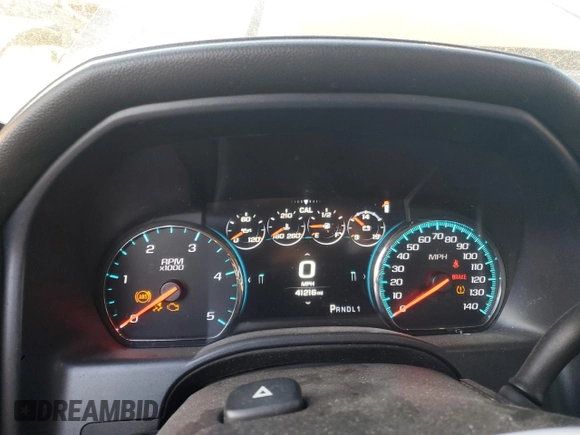 2019 GMC Sierra 2500HD Denali with VIN 1GT12SEY8KF148275, listed as a Copart auction lot 42408315 with 41,216 mi miles and Salvage Title. Bid and sale history available at carsss.com. Image 9.