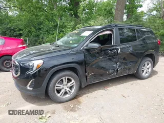 2021 GMC Terrain SLE with VIN 3GKALMEV7ML399980, listed as a IAAI auction lot 42300492 with 41,066 mi miles and . Bid and sale history available at DreamBid. Image 6.