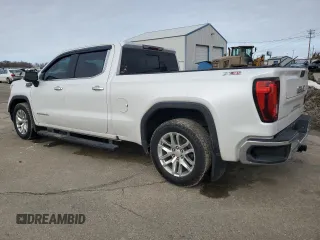 2021 GMC Sierra 1500 SLT z VIN 1GTU9DED0MZ176932, wystawiony jako Copart lot #45815015 z przebiegiem 69 567 mil mil oraz Szkoda całkowita • Salvage title. Historia ofert i sprzedaży dostępna na DreamBid. Obrazek 2.