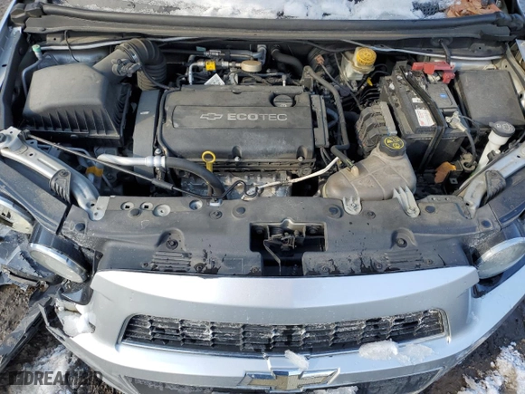 2014 Chevrolet Sonic LT with VIN 1G1JC5SH8E4104871, listed as a Copart auction lot 42168735 with 91,618 mi miles and Salvage Title. Bid and sale history available at carsss.com. Image 11.