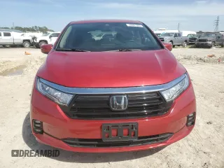 2023 Honda Odyssey Touring with VIN 5FNRL6H85PB014600, listed as a Copart auction lot 49861005 with Not Provided miles and Non Repairable. Bid and sale history available at DreamBid. Image 5.