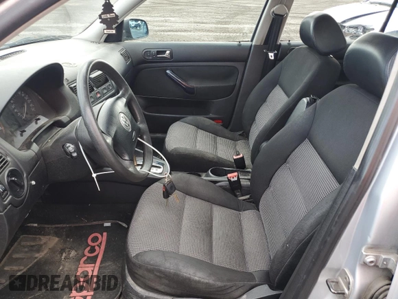 2004 Volkswagen Golf с VIN 9BWGL21J744023563, выставлен на аукционе Copart как лот 55565255 с пробегом 219 357 миль миль и Чистый • Clean title. История ставок и продаж доступна на DreamBid. Изображение 7.