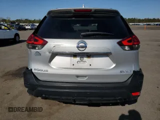 2018 Nissan Rogue SV with VIN KNMAT2MV3JP601795, listed as a Copart auction lot 54377365 with 167,747 mi miles and Salvage Title. Bid and sale history available at carsss.com. Image 6.