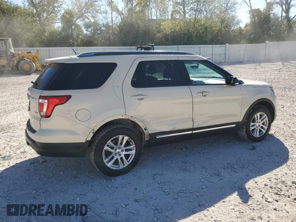 2018 Ford Explorer XLT with VIN 1FM5K8D86JGA12639, listed as a Copart auction lot 73129064 with 124,964 mi miles and Salvage Title. Bid and sale history available at DreamBid. Image 3.