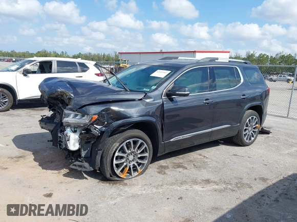 2021 GMC Acadia Denali with VIN 1GKKNPLS1MZ224156, listed as a IAAI auction lot 42105103 with 52,353 mi miles and . Bid and sale history available at carsss.com. Image 18.