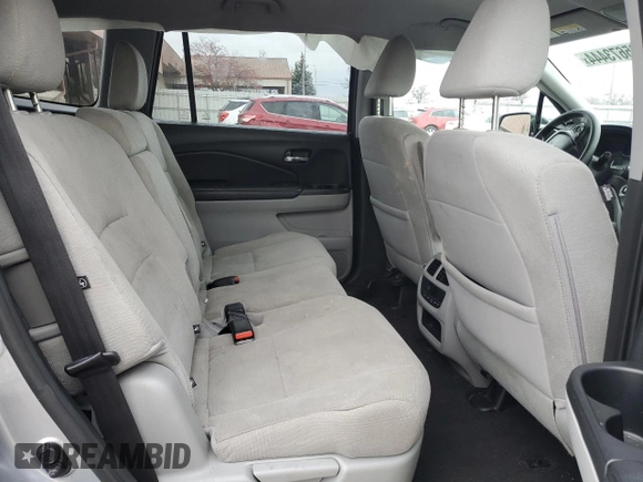 2017 Honda Pilot EX with VIN 5FNYF6H38HB019136, listed as a Copart auction lot 85673444 with Not Provided miles and Salvage Title. Bid and sale history available at DreamBid. Image 12.