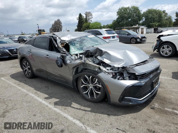 2024 Toyota Crown XLE with VIN JTDAAAAF3R3028736, listed as a Copart auction lot 50544405 with 52,117 mi miles and Salvage title. Bid and sale history available at DreamBid. Image 4.