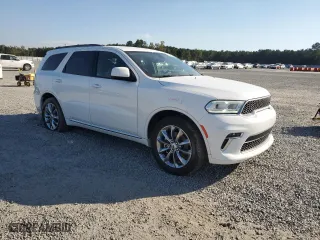 2022 Dodge Durango SXT with VIN 1C4RDHAG9NC158882, listed as a Copart auction lot 75905614 with 52,636 mi miles and Salvage Title. Bid and sale history available at carsss.com. Image 4.