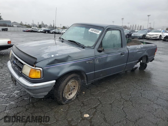 1993 Ford Ranger Splash with VIN 1FTCR10AXPPB70207, listed as a Copart auction lot 44048685 with 20,006 mi miles and Salvage Title. Bid and sale history available at DreamBid. Image 1.