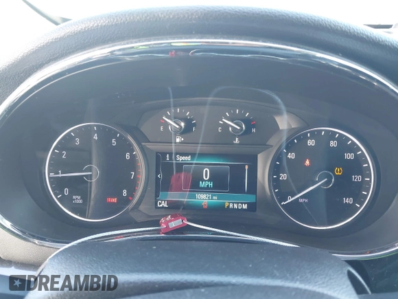 2018 Buick Encore Preferred with VIN KL4CJESB8JB644867, listed as a IAAI auction lot 41743106 with 109,821 mi miles. Bid and sale history available at carsss.com. Image 7.