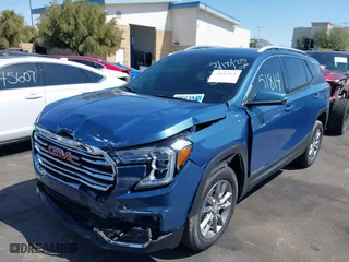 2024 GMC Terrain SLT with VIN 3GKALVEG2RL221585, listed as a IAAI auction lot 41851814 with 3,805 mi miles. Bid and sale history available at carsss.com. Image 22.