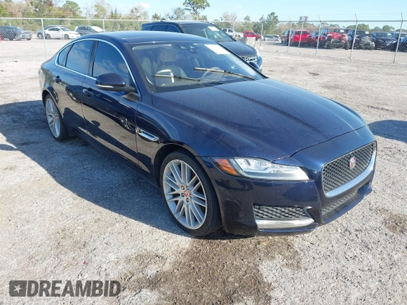 2016 Jaguar XF 35t Prestige with VIN SAJBE4BVXGCY15956, listed as a IAAI auction lot 41719846 with 111,348 mi miles. Bid and sale history available at carsss.com. Image 1.