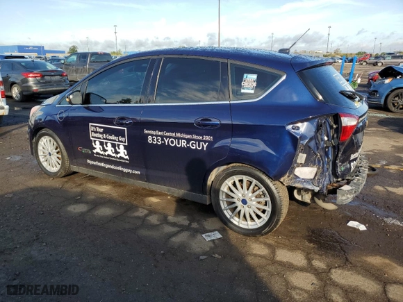 2016 Ford C-Max Energi SEL with VIN 1FADP5CU9GL115476, listed as a Copart auction lot 73047254 with 255,084 mi miles and Salvage Title. Bid and sale history available at carsss.com. Image 2.