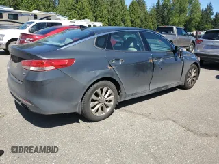 2016 Kia Optima EX with VIN 5XXGU4L35GG004327, listed as a Copart auction lot 54402855 with 92,659 mi miles and Salvage Title. Bid and sale history available at carsss.com. Image 3.
