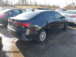 2024 Kia Forte LXS with VIN 3KPF24AD7RE815216, listed as a IAAI auction lot 41423571 with 12,655 mi miles. Bid and sale history available at carsss.com. Image 4.