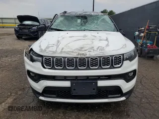 2025 Jeep Compass Limited z VIN 3C4NJDCN1ST509196, wystawiony jako Copart lot #64227745 z przebiegiem 16 243 mil mil oraz Nie do naprawy • Non repairable. Historia ofert i sprzedaży dostępna na DreamBid. Obrazek 5.