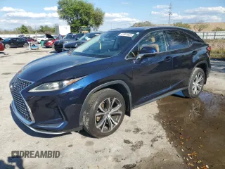2022 Lexus RX with VIN 2T2HZMAA9NC223637, listed as a Copart auction lot 47001625 with 34,319 mi miles and Salvage Title. Bid and sale history available at carsss.com. Image 1.
