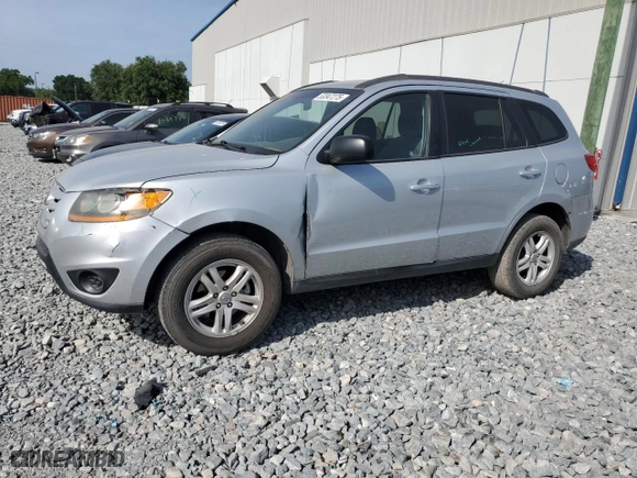 2010 Hyundai Santa Fe GLS with VIN 5NMSG3AB4AH397798, listed as a Copart auction lot 53347275 with 197,611 mi miles and Salvage Title. Bid and sale history available at carsss.com. Image 1.