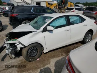2016 Toyota Corolla L with VIN 2T1BURHE0GC554141, listed as a Copart auction lot 59681805 with Not provided miles and Salvage title. Bid and sale history available at DreamBid. Image 1.