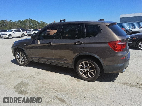 2011 BMW X3 35i with VIN 5UXWX7C50BL730691, listed as a Copart auction lot 48574165 with 140,194 mi miles and Clean Title. Bid and sale history available at DreamBid. Image 2.