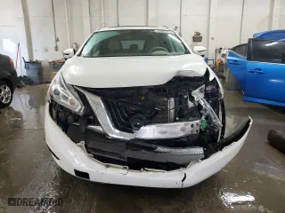 2017 Nissan Murano Platinum with VIN 5N1AZ2MH0HN134961, listed as a Copart auction lot 46897355 with 121,681 mi miles and Salvage Title. Bid and sale history available at carsss.com. Image 5.