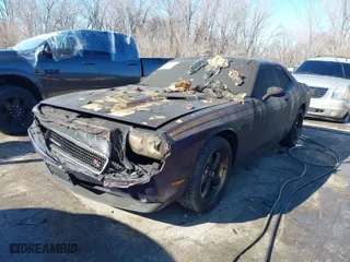2010 Dodge Challenger R/T with VIN 2B3CJ5DT6AH190722, listed as a IAAI auction lot 41420821 with 1 mi miles. Bid and sale history available at carsss.com. Image 2.