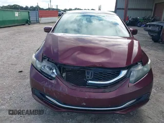 2015 Honda Civic Sedan LX with VIN 19XFB2F52FE059814, listed as a IAAI auction lot 40413705 with 91,506 mi miles. Bid and sale history available at carsss.com. Image 12.