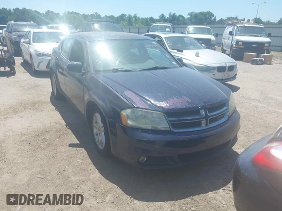 2013 Dodge Avenger SXT с VIN 1C3CDZCG9DN583728, выставлен на аукционе IAAI как лот 42251645 с пробегом 125 110 миль миль и . История ставок и продаж доступна на DreamBid. Изображение 1.